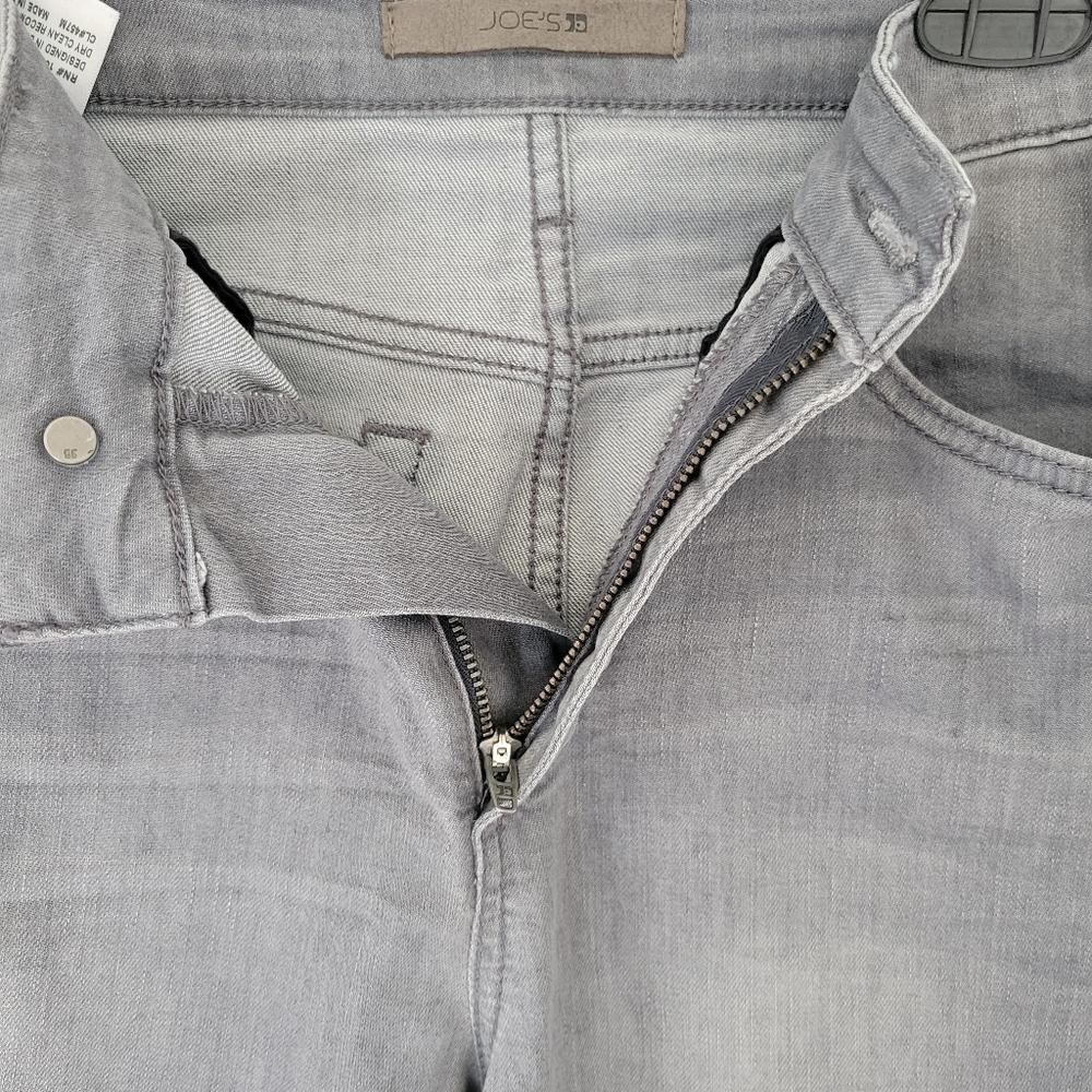 Joe's Jeans High Rise Skinny Ankle Lacey Sz 29 Faded Gray - Picture 9 of 13